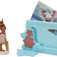 DecoPac Disney Moana Cake Topper Set, 2-Piece Decorations, Plastic, Moana 2.8H x 1.85W, Photo Frame 3H x 4