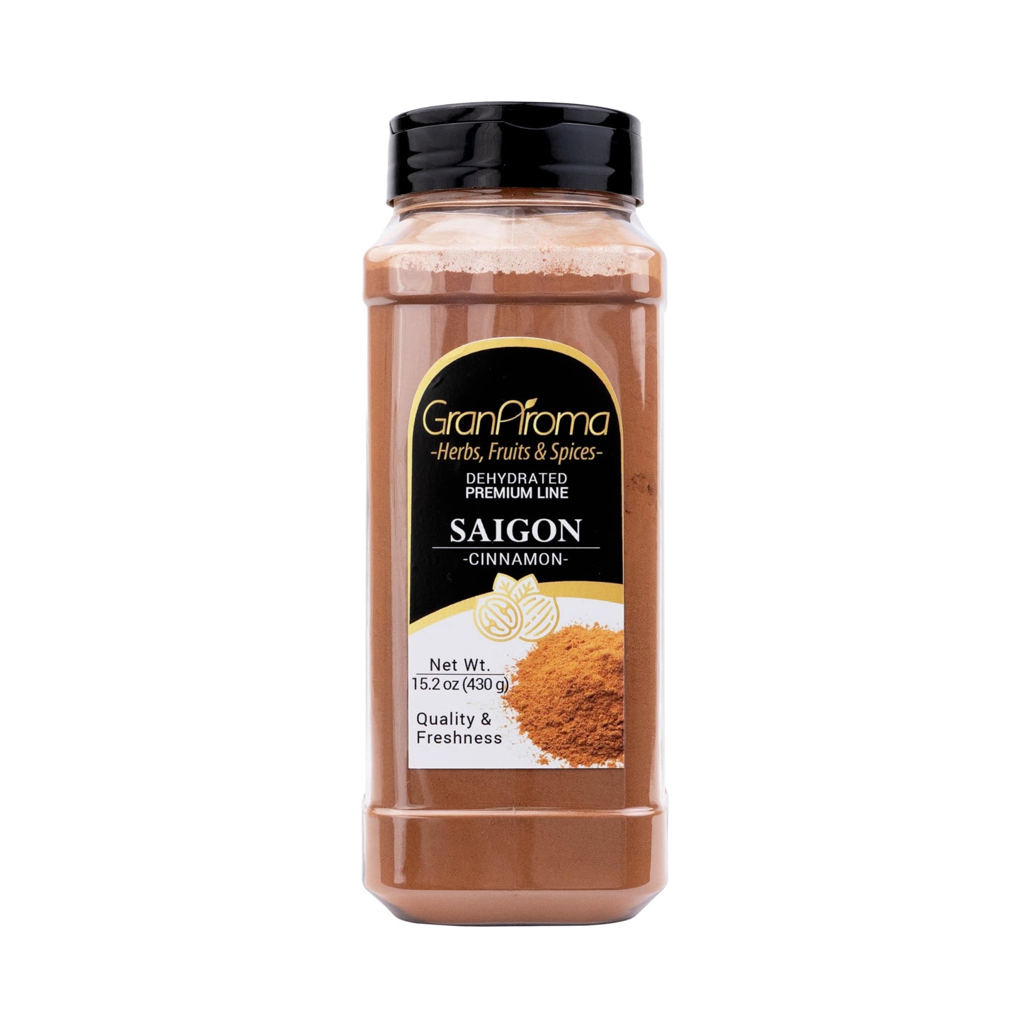 Granaroma Saigon Cinnamon  Warm & Sweet Flavor Profile  Seasoning For Baked Goods  Curries  And Desserts (15.2 Ounce)