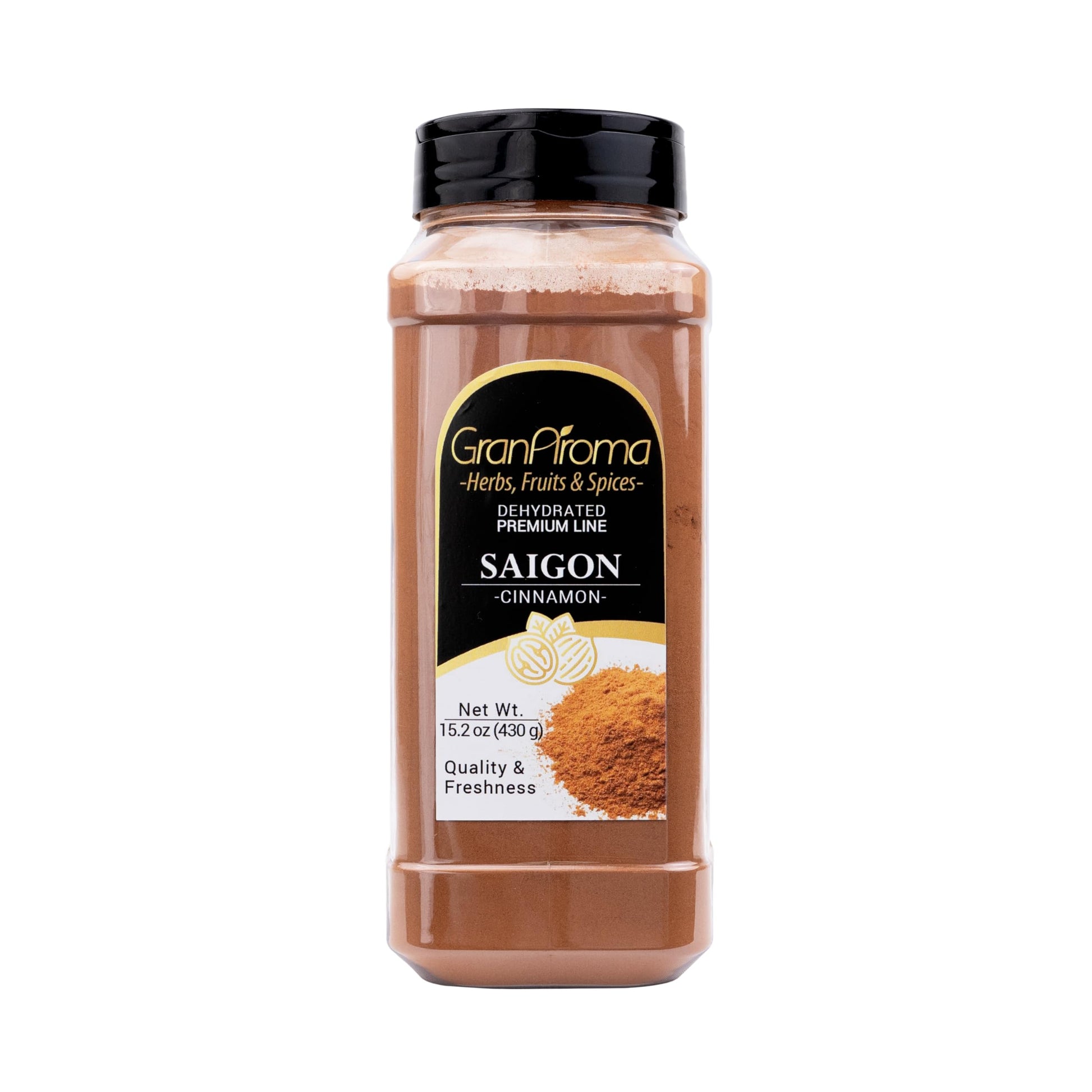 Granaroma Saigon Cinnamon  Warm & Sweet Flavor Profile  Seasoning For Baked Goods  Curries  And Desserts (15.2 Ounce)