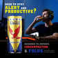 Golden Eagle Energy Drink - Enhanced Energy & Focus - 8.4 fl oz Cans (24-Pack) - Real Sugar, Perfect for Athletes & Professionals