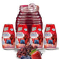 Klass Aguas Frescas Liquid Water Enhancer Sugar-Free Naturally Flavored Hubiscus-Berries, Keto Friendly |1.62 Oz Pack of 4 (Make