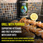 Grill Your Ass Off Lemon Pepper Seasoning - 11oz - Bold Flavor for Poultry, Seafood, and Vegetables - No MSG, USA Made
