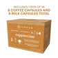 G Grana Cappuccino Coffee Pods - 100% Arabica - 16 Count Compatible with Nescafe Dolce Gusto
