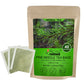FullChea Dried Pine Needle Tea Bags - 40 Count, 2.5g/bag, Caffeine-free Herbal Tea, Rich in Vitamins & Antioxidants