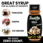 Sugar Free Chocolate Syrup Zero Calories And Fat Free, 10.6 Fl Oz - No Sugar Chocolate Syrup Dessert Topping Gluten-Free, Non-Gm