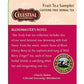Celestial Seasonings, Tea Zngr Fruit Sampler, 18 Bg, (Pack Of 6)