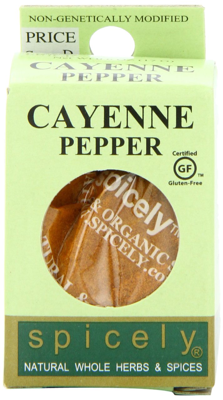 Spicely Cayenne Pepper, 0.6 Ounce (Pack of 6)