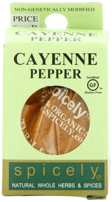 Spicely Cayenne Pepper, 0.6 Ounce (Pack of 6)