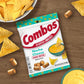 COMBOS Cheese Snacks - Nacho Cheese Snack Packs, Baked Cracker Snack, 6.3-Ounce Bulk Bag (Pack of 12)