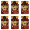 Pack of 6 Raw Royal Honey (Authentic Yemen Douani Sidr Honey) ??? ??? ???? ???? ????? Gluten Free Non GMO 100% Natural Raw Honey
