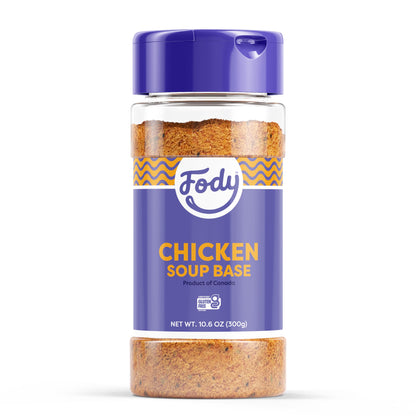 Fody Foods Chicken Soup Base & Seasoning, 10.6 Oz, Ready to Use, Garlic and Onion Free, Low FODMAP Certified, Gut & IBS Friendly