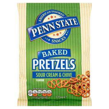 Penn State - Pretzels - Sour Cream & Chive - 175G