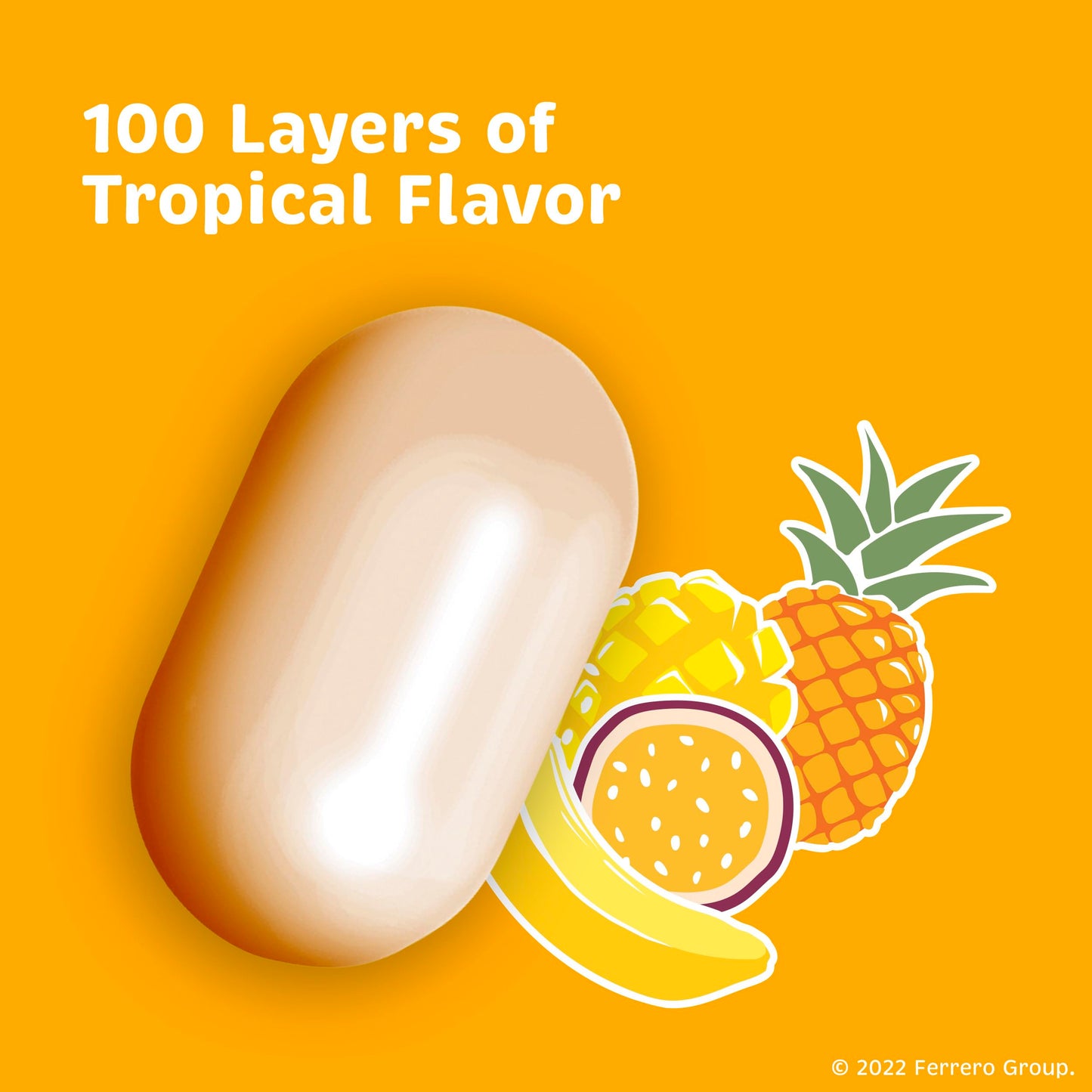 Tic Tac Tropical Adventure Fruit Flavored Mints, 12 Count, On-The-Go Refreshment, Stocking Stuffers, 1.7 Oz Each