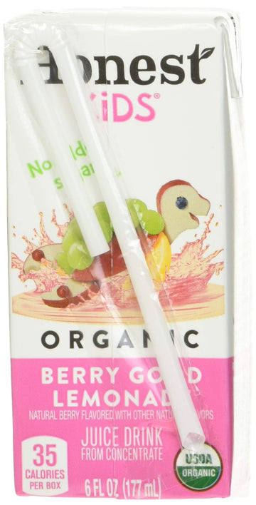 Honest Kids Honest Kids Organic Juice Boxes, 6 Fl Oz, Pack of 40