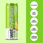 WET HYDRATION Functional Wellness Water - Peach Pineapple, Zero Calorie, 12 Ounce Cans, Pack of 12, No Sugar, No Artificial Ingredients