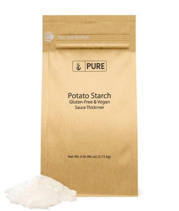 Pure Original Ingredients Potato Starch Thickener For Sauces, Soup, & Gravy (6 Pound)