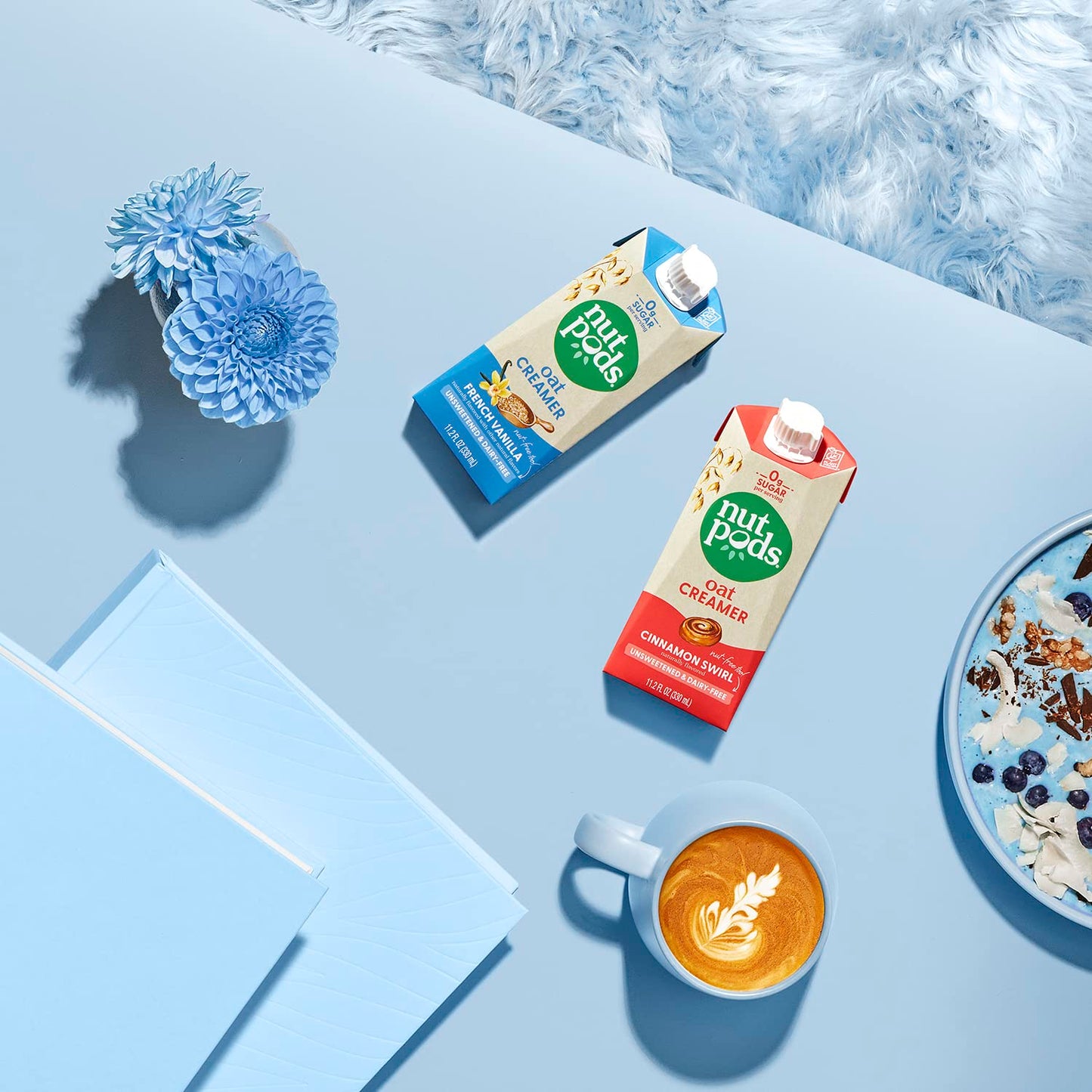 Nutpods Oat Cinnamon Swirl Coffee Creamer - Unsweetened Oat Milk Creamer - Nut-Free Non Dairy Creamer - Keto, Gluten Free, Non-G