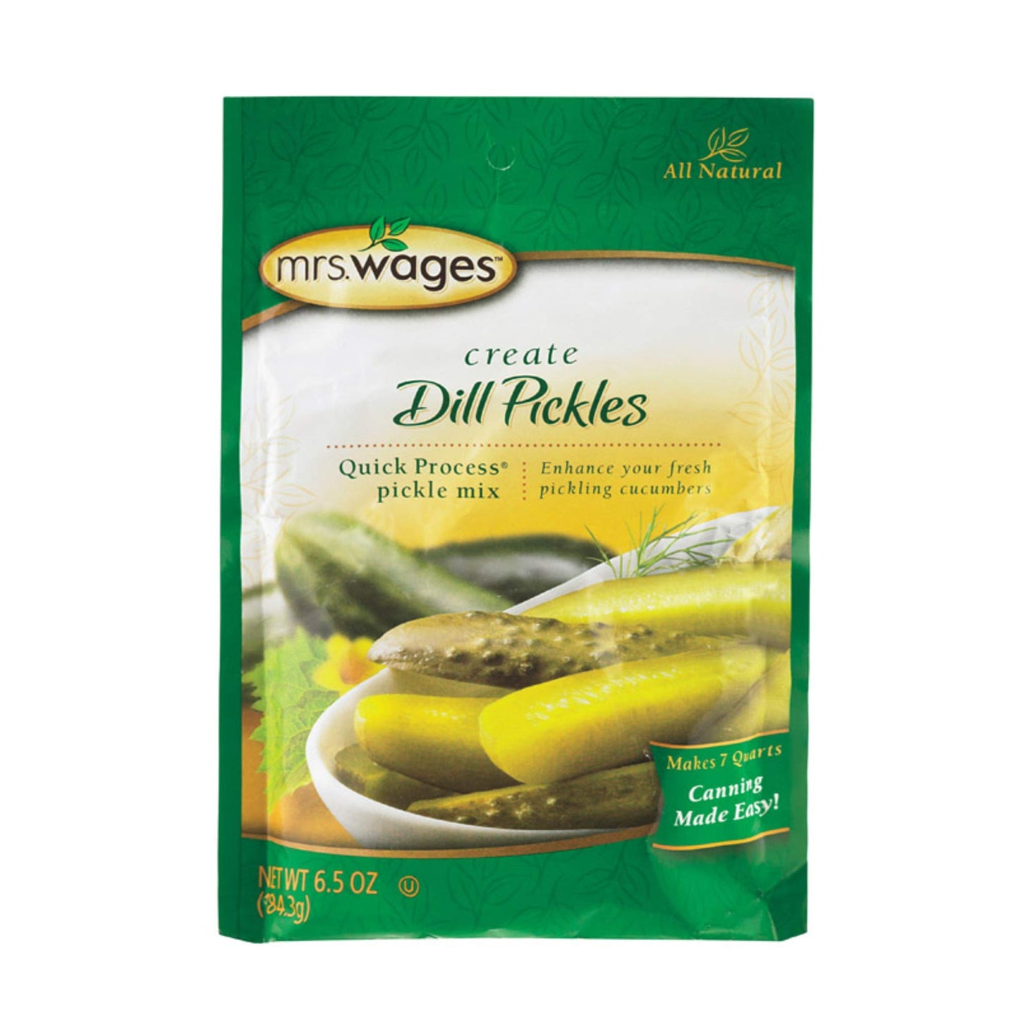 Mrs. Wages Dill Pickling Mix, 6.5 Ounces X 3 Packages