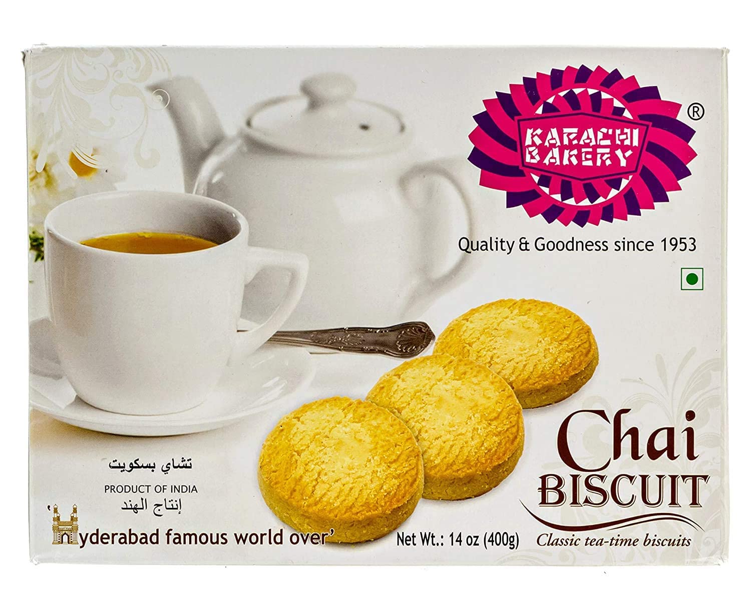 Karachi Bakery Chai Biscuit, 400G