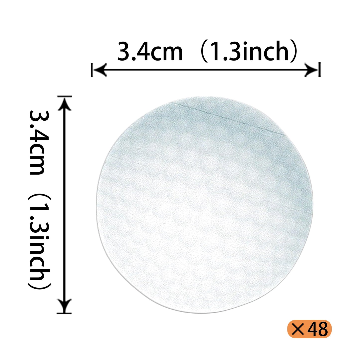 Rssta i 48 Pack Edible Sports Ball Cupcake Toppers - Golf Theme for Birthday Party & Baby Shower