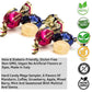 Andy Anand 200Pc Italian Sugar Free Fruit Flavored Hard Candy Mega Pack Of 6 Flavors Keto & Diabetic Friendly, Gluten Free Non-G