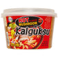 Surasang Spicy Mushroom Kalguksu Noodles, 7.86 Ounce, Pack of 6, Korean cutting too Cut, Invigorating Flavor