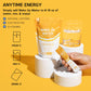 Wake Up Water Energy + Hydration Mix - Natural Caffeine, Electrolytes, B Vitamins - 15 Count Pack - Orange Flavor