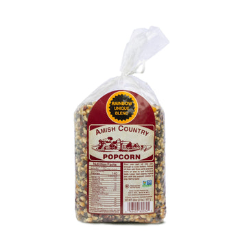 Amish Country Popcorn | 2 lb Bag | Rainbow Popcorn Kernels | Old Fashioned, Non-GMO and Gluten Free (Rainbow - 2 lb Bag)