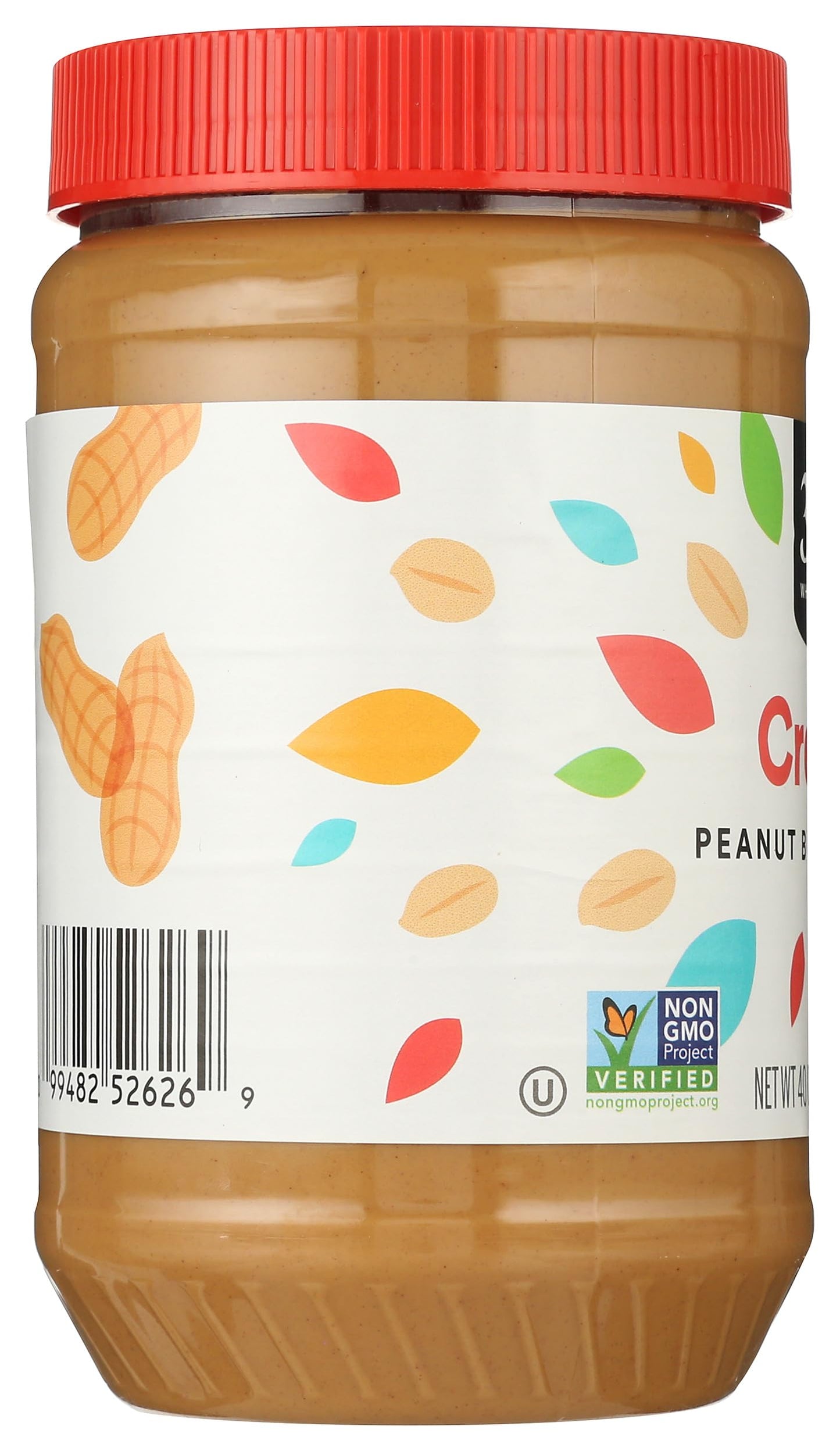 365 by Whole Foods Market, Creamy Peanut Butter Spread, No Stir, 40 Ounce