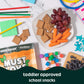 Must Love Classic Graham Crackers, Bulk Pack - Low Sugar, Sweetened with Dates - Great for Pie Crust, Mini Smores, Cheese Board