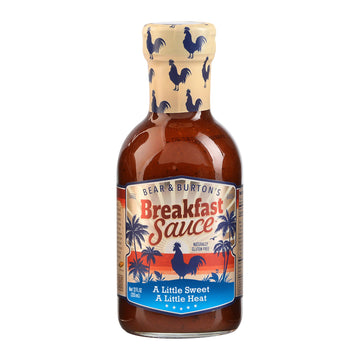 Bear and Burtons Breakfast Sauce | A Savory Breakfast Sauce from The Makers of W Sauce | 12 Fl Oz