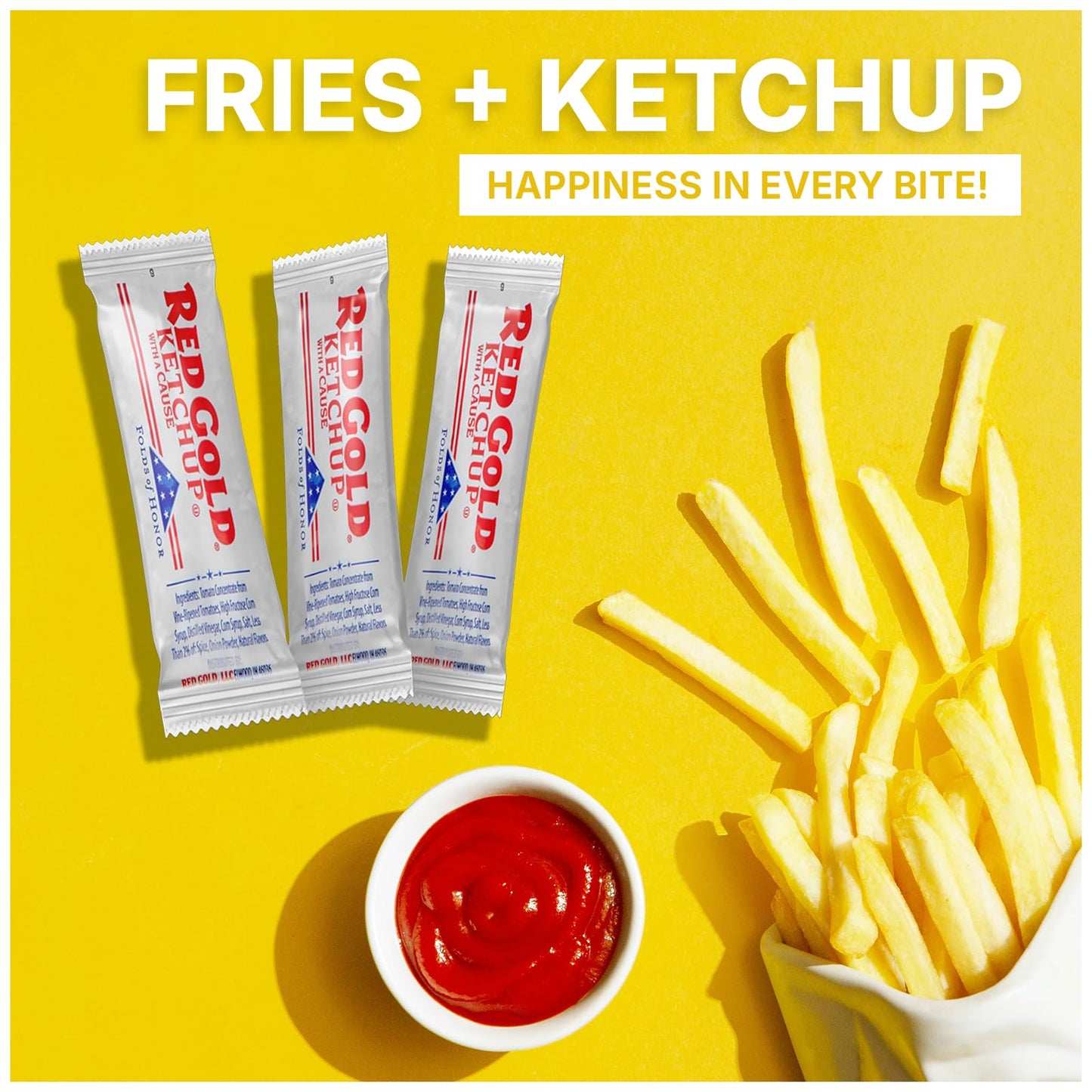 Ketchup Packets - 10G Individual Sachets | Bulk Condiment Packets For Meals, Lunches, Catering, Parties | Multiple Pack Availabl