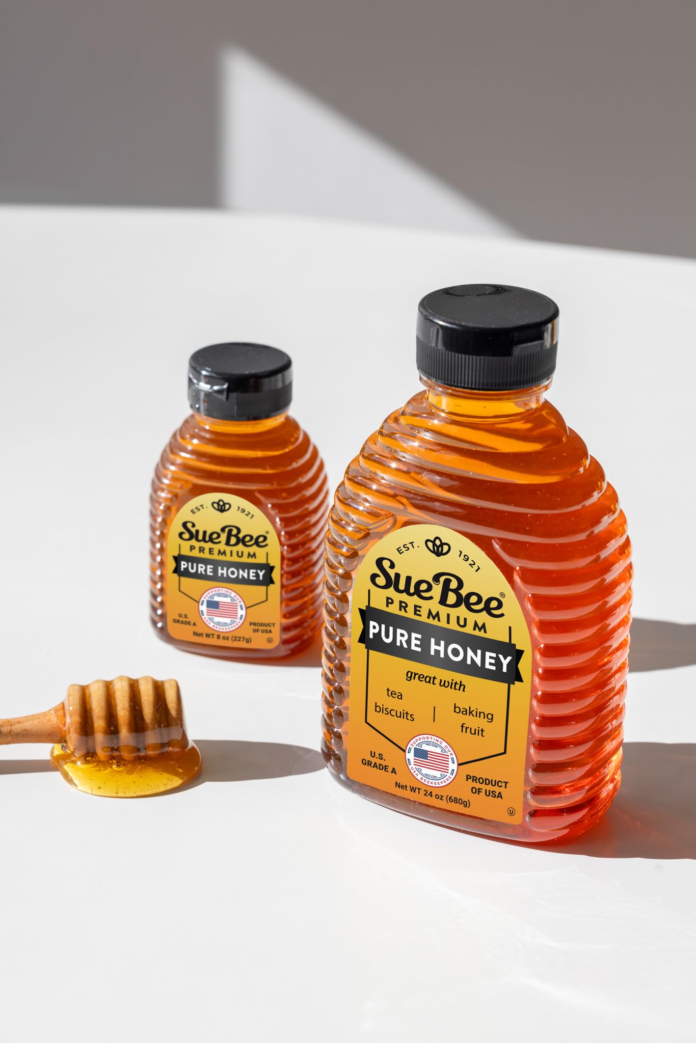 Sue Bee Pure Premium Honey, Usa Beekeepers, 24 Oz Packaging May Vary