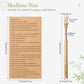 Daletu Bamboo Toothbrush, Biodegradable Toothbrushes Extra Soft Bristles, 20000 Soft Natural Bristle Toothbrush, Eco Friendly To