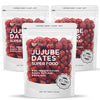 NESTLADY Premium Jujube Date, Red Date (Hong Zao), 100% Natural, Improve sleep, Health Snack, Dried Fruit, Sweet and Chewy Net w