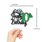 LHCING Video Game Birthday Cake Topper - Paper Decoration for Boys 10th Birthday Party - Game On Level Up Theme