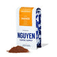 Nguyen Coffee Supply Hanoi Robusta Dark Roast Ground Coffee, Low Acid, High Caffeine, 12 oz Bag