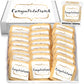 Congrats Cookies Party Favors Congratulations | 24 Pack Individually Wrapped | Cookie Treats Snacks Gifts Desserts for Guest Eng