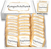 Congrats Cookies Party Favors Congratulations | 24 Pack Individually Wrapped | Cookie Treats Snacks Gifts Desserts for Guest Eng
