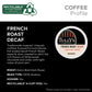 TULLYS Coffee French Roast Decaf K-Cup Pods, Dark Roast, 96 Count