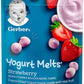 Gerber Graduates Yogurt Melts, Mixed Strawberry, 1-Ounce