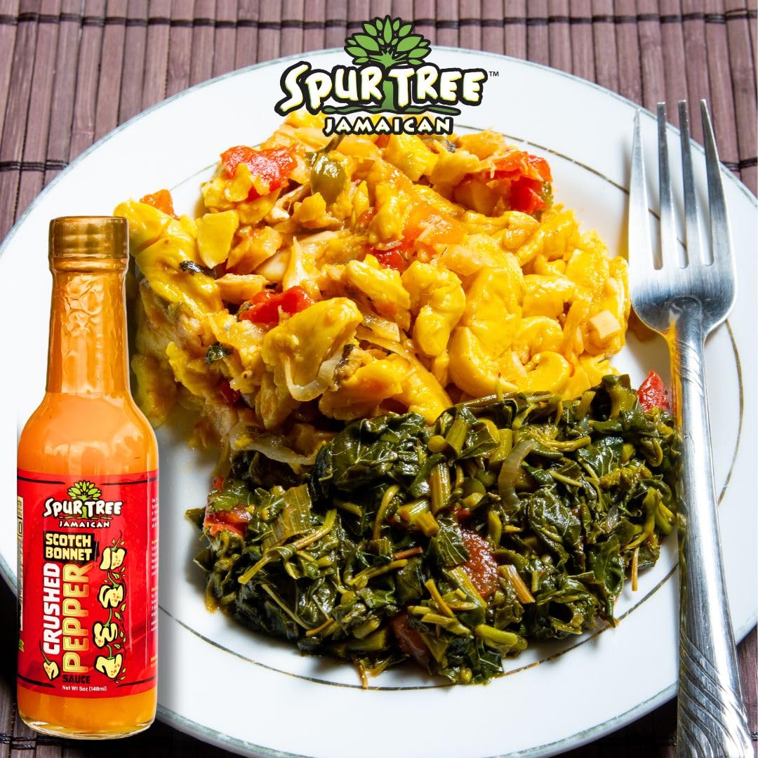 Spur Tree Jamaican Scotch Bonnet Pepper Sauce - Scotch Bonnet Hot Sauce for an Authentic Jamaican Experience - Scotch Bonnet Pep