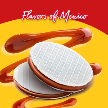 Obleas With Cajeta Family Display Pack 20 Pieces Las Sevillanas
