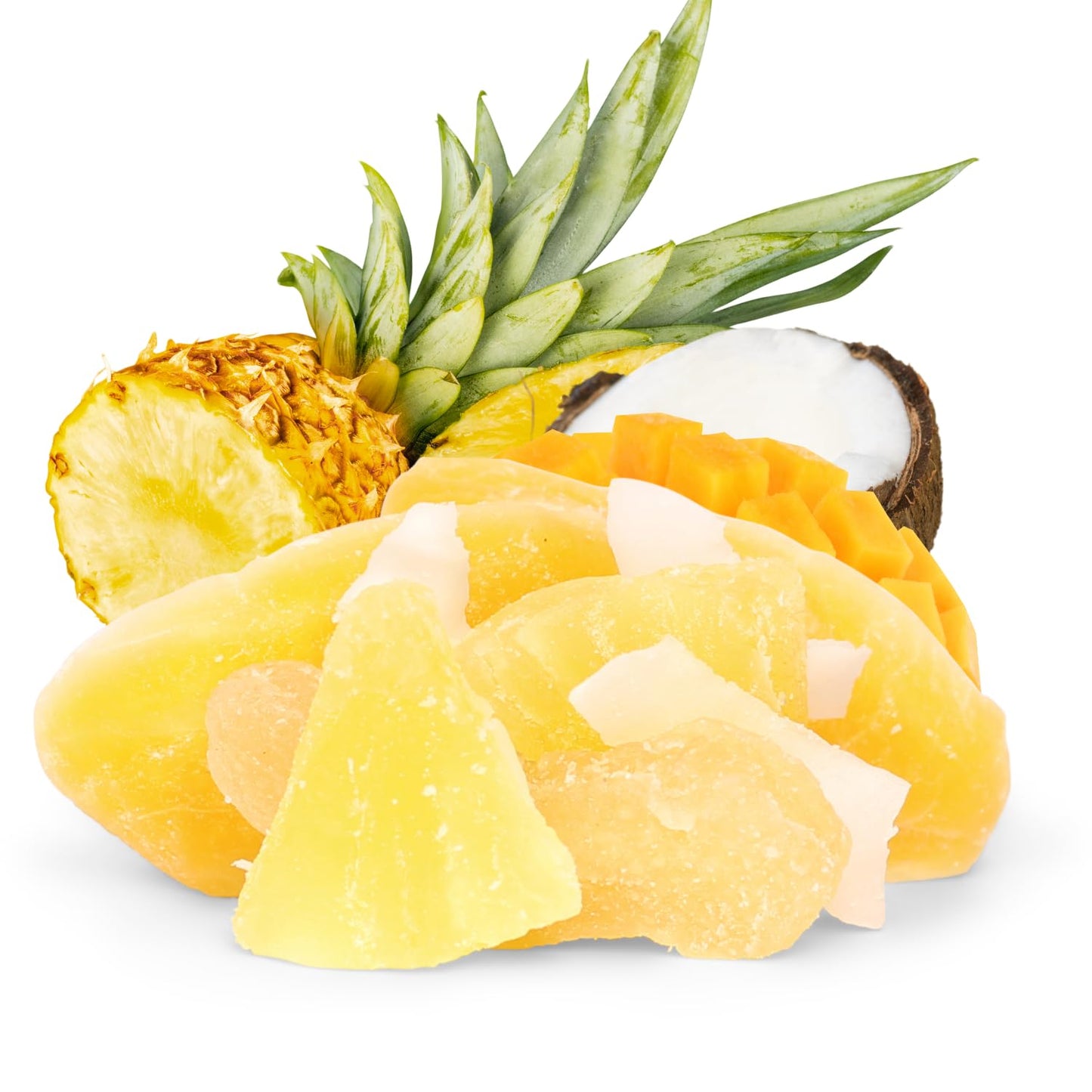 Tropical Mixed Dried Fruit Medley - By Its Delish, 10 Lbs Bulk Bag | Healthy Snacks For Adults | Fresh Snack Mix Dry Fruit | Pin