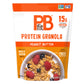 PBfit Peanut Butter Protein Granola, 15g Plant-Based Protein 22% DV, Made with Whole Grain Oats and Chia Seeds, Gluten Free, for