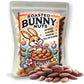 Gears Out Roasted Bunny Nuts - Gourmet Salted Almonds, 8oz Bag, Perfect for Easter Gifts and Holiday Treats