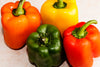 Fresh Organic Rainbow Bell Peppers Red, Yellow, Orange, and Green by RawJoy Farms, 3 Pound