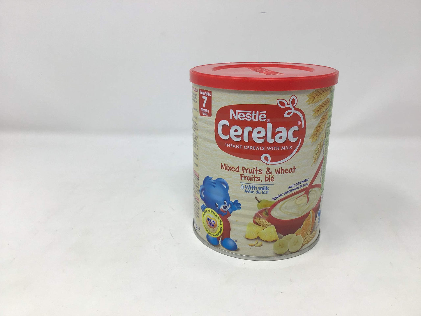 Nestle Cerelac, Mixed Fruits & Wheat with Milk, 14.1 Ounce Cans (Pack of 4)