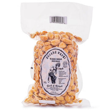 Tari Bali Kacang Kapri (Roasted Peanuts with Garlic) 10.5oz / 300g - Tari Bali Garlic Kapri - Balinese Snack
