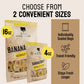 Healthy Banana Chips Dried Slices - Family Pack Bags Of Dried Banana Chips Sweetened - Sweet Crispy Crunchy Snacks For Adults & Kids - Dehydrated Bananas Chip - 100% Dry Bananas Fruit Chips (Banana Chips 16 Oz.)